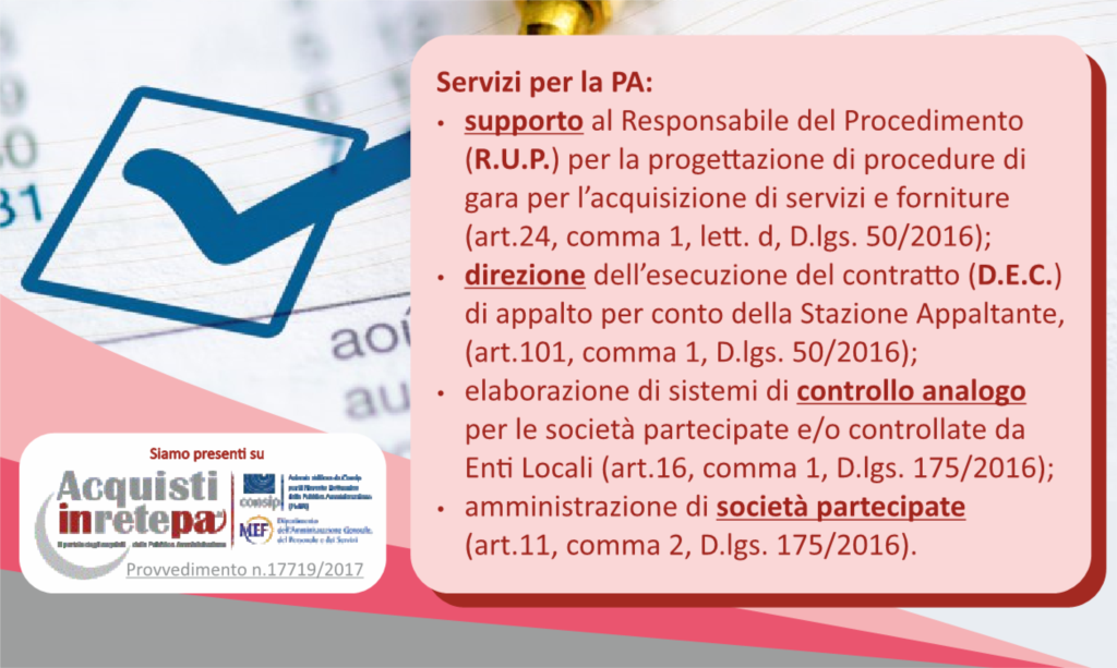 Supporto per la P.A.